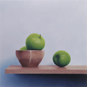 Square Still Life (Apples), 2012