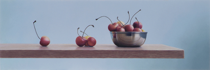 Square Still Life (Cherries)